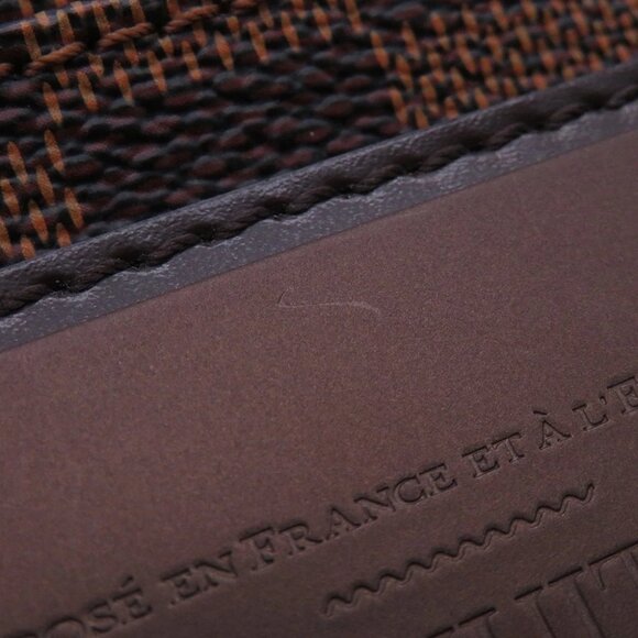 LOUIS VUITTON Bum Bag Brooklyn Damier Ebene Canvas Brown N41101 - Picture 4 of 14